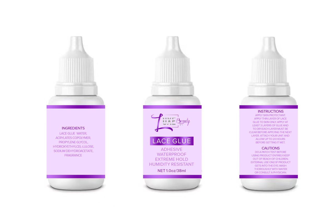 SECURED CROWN LACE GLUE - Luxe Beauty Box